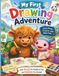 My First Drawing Adventure: A Fun Learn to Draw Book for Kids: Easy Drawing Activities, Creative Art and Imagination with Hazel and Bubbles