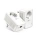 TP-Link TL-PA7017P KIT - 1000 Mbps Powerline Adapter Starter Kit with Passthrough