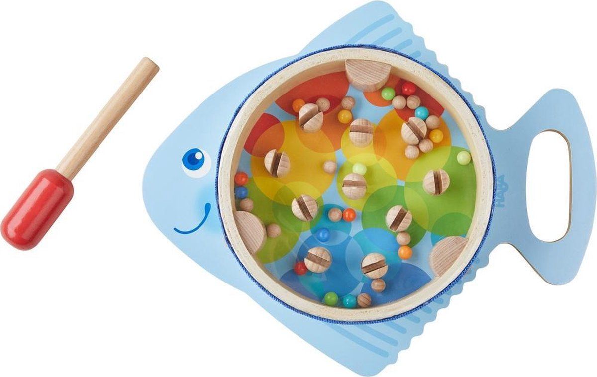 Haba Trommelvis - Blauw - Hout - 2021