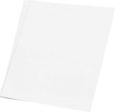 Haza Hobby papier A4 - Wit knutselpapier van 130 gram - 50 vellen