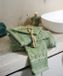 Pip Studio Jasmin Jacquard Douchelaken - 70x140 cm - Groen