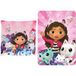 4KidsOnly Gabby's Dollhouse slaapkamerset; kussen en fleece deken