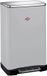 WESCO Big Double Boy Afvalscheider | 36 Liter | Duo Pedaalemmer (2x18 Liter) | Metaal - Cool grey matt | Prullenbak