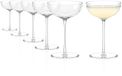 Stölzle Lausitz Stölzle Kyoto Champagneglazen Set van 6 - 31,8 cl - Kristal - Transparant