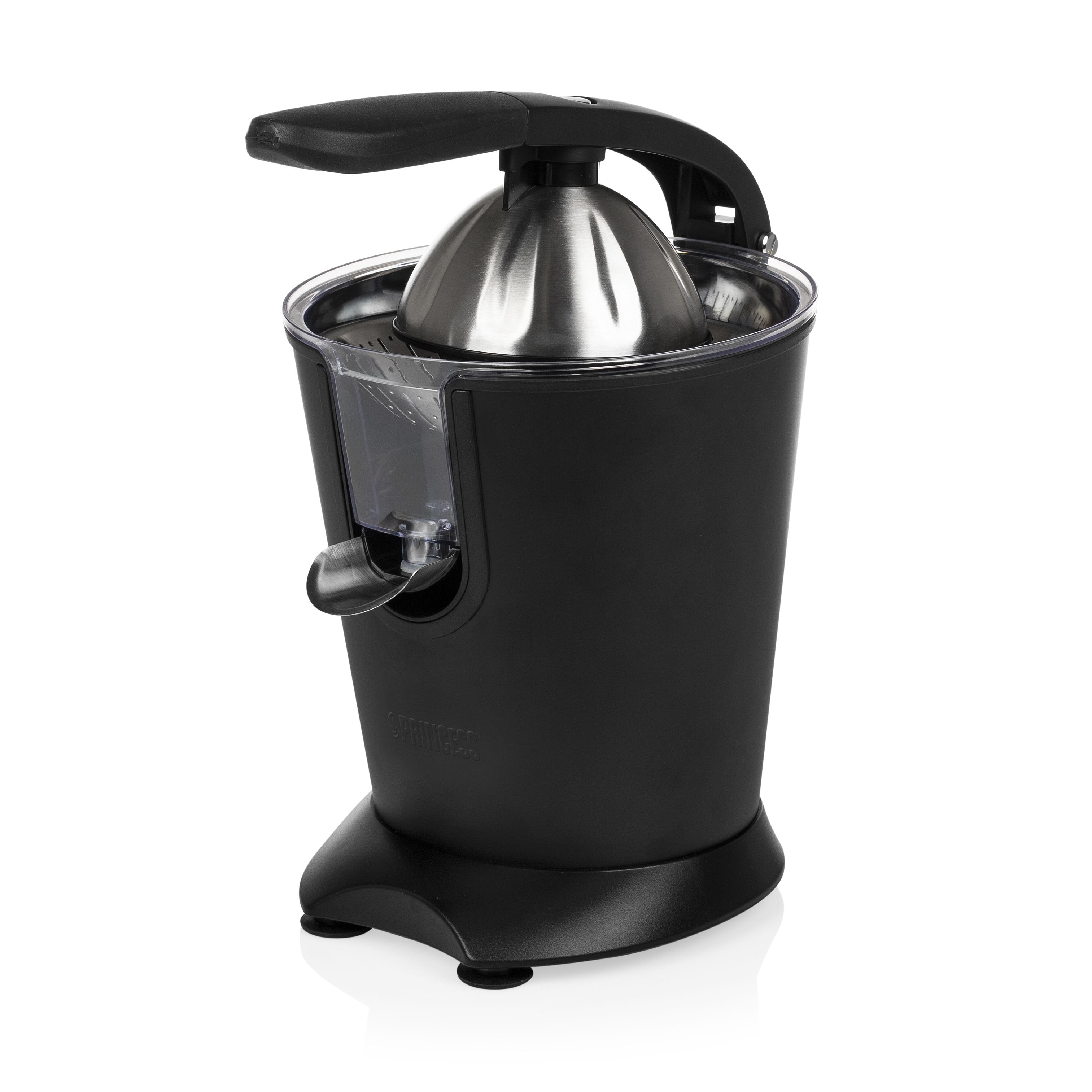 Princess 201853 Citruspers - 160W - Black Steel - With Anti-Drip Function