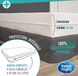 SWEET NIGHT Complete hoes voor Antimijt Matras tegen bedwantsen - 160 x 200 cm - Wit