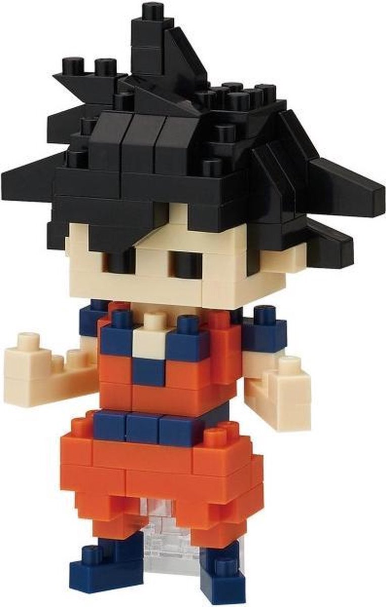 Kawada NBDB-001 nanoblock-NBDB-001-Dragon Ball Z Goku constructiespeelgoed, meerkleurig