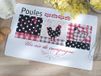 Calitex - Set van 6 placemats van pvc, 44 x 28 cm