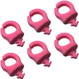 SPRIG Cable Opening 9 mm 1/4”-20 - Pink - 6-Pack