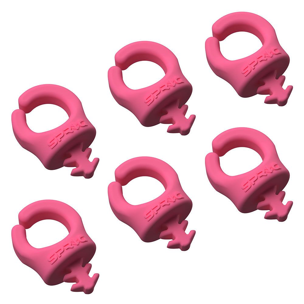 SPRIG Cable Opening 9 mm 1/4”-20 - Pink - 6-Pack