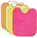 Ti TIN | 4-pack waterdichte babyslabbetjes met elastische sluiting