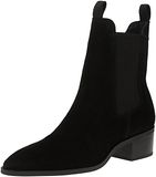 Gant Footwear 33553451 St Broomly Bottines Chelsea Femme Noir Cuir Caoutchouc 5-7 cm Hauteur Talon Taille 41