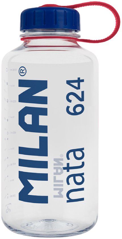 Milan Waterfles Milan 1 L Transparant Plastic