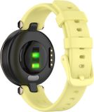 By Qubix Qubix - Siliconen bandje - Geel - Geschikt voor Garmin Lily