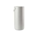 Zone Denmark 26532 Afvalcontainer Rond ABS, Metaal Wit 35L