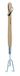 Kent & Stowe Hand 3 tanden cultivator lang – tuinbebouwer van roestvrij staal, voor het breken van vloeren, tuinklauw met steel van essenhout, lengte: 54 cm