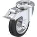 Blickle LER-VE 100R-FI-EL Zwenkwiel met rem Wieldiameter: 100 mm Draagvermogen (max.): 70 kg 1 stuk(s)