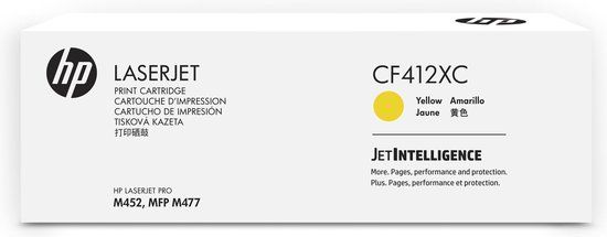 HP 410X Yellow Toner Cartridge - High Yield - Original