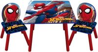 Spider-Man Kindertafel met 2 stoelen
