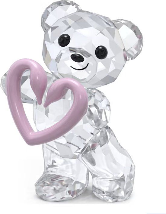 Swarovski Kris Bear Una Bear 5665436 - Pink Crystal Figurine - 2023 Collection