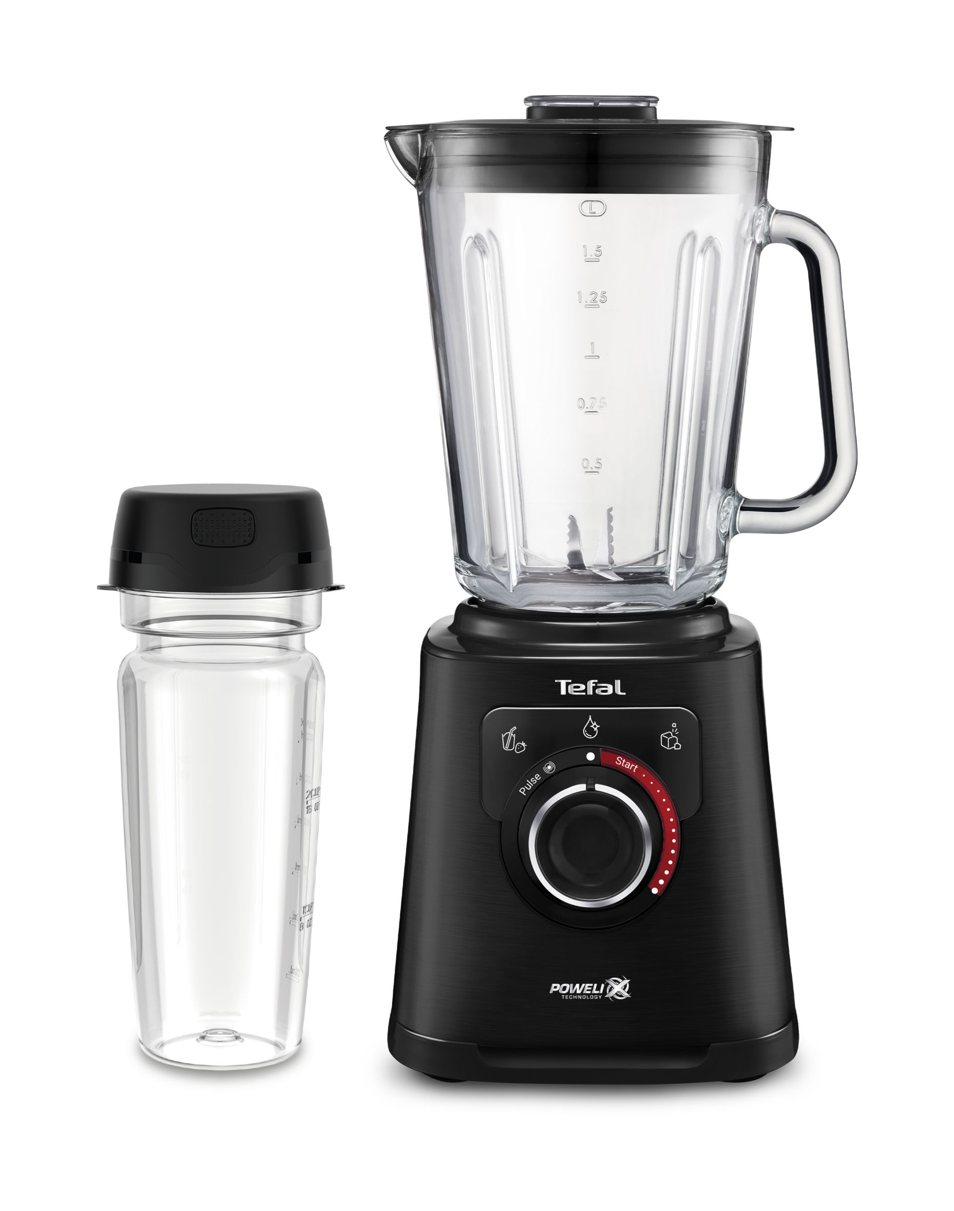 Tefal Perfectmix+ BL87G8 High Speed Blender - Zwart