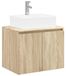 Sonoma Eiken meuble de salle de bain Bois transformé