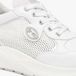 NeroGiardini Skipper T.Nora 17 T.Brill Argento Etoile Argen Lage Sneakers Dames Leer Wit