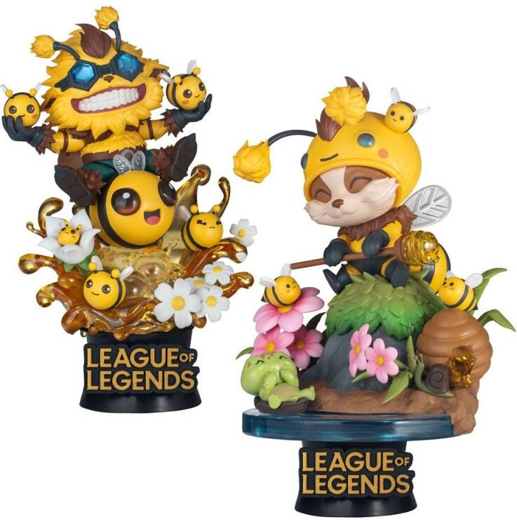 Beast Kingdom League of Legends PVC Diorama Set: Beemo and BZZZiggs