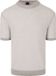 BOSS Knitted T-shirt Kantonio Grijs - Maat XXL - Heren - Casual T-shirts