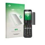 upscreen - privacy screenprotector voor Emporia Joy LTE - Folie Beschermfolie Blauwlichtfilter