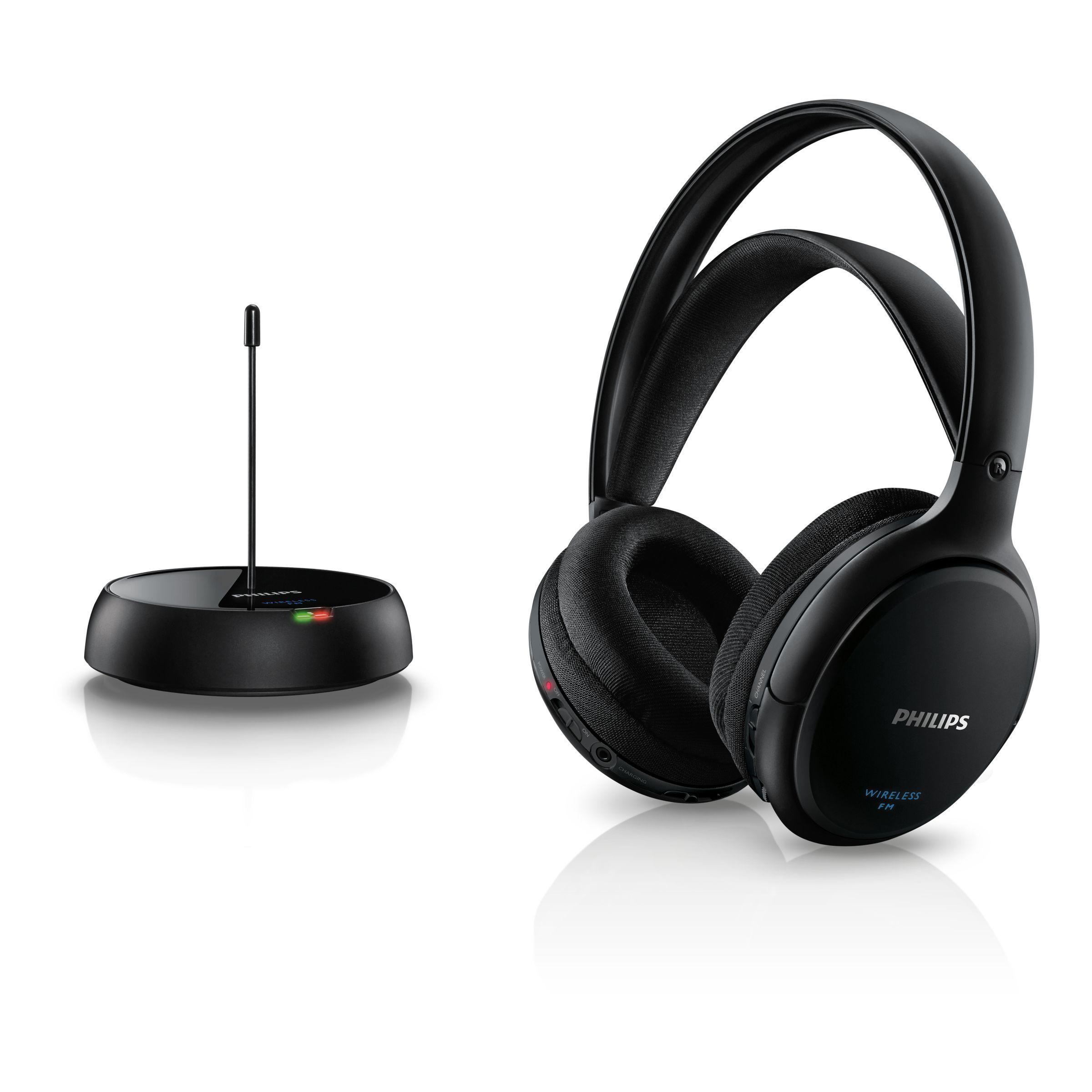 Philips SHC5200/10 Draadloze Over-Ear Hoofdtelefoon - Zwart