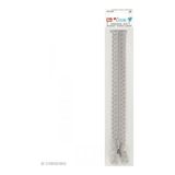 Prym Love decoratieve ritssluiting 40 cm zilvergrijs
