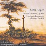 Outhere Nörrkoping Symphony Orchestra - Reger: Variations And Fugue For Orchestra (CD)