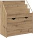 vidaXL Étagère à livres pour enfants - Artisan - Chêne - 60 x 29,5 x 69 cm