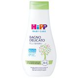 HiPP - Baby Care - Zachte douchebad voor kinderen, reinigt en regenereert zacht, geen tranen, voor de gevoelige huid, pH-neutraal, met natuurlijk biologisch amandelextract, 1 stuk, 350 ml