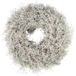 finehomegarden Eisen Busch Kranz Ø35 cm Weiß