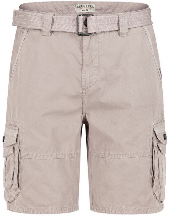 Sublevel Heren Cargo Bermuda Shorts - Beige - Maat 32