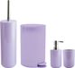 MSV Toiletborstel set Moods - Kunststof - Lila