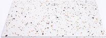 Saniclass Tops Topblad - 80x1.8x46cm - 1 afvoer - 1 kraangat - Terrazzo