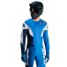 Alpinestars A-Supra Elite Bleu Vif Décoloré Maillot de cyclisme d'enduro à manches longues