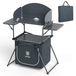 Cuisine de camping pliable - Aluminium - 57,4 x 13 x 68,6 cm - Avec sac de transport - Plan de travail extensible 30 kg - Pour camping, pique-nique et barbecue