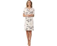 Pastunette Dames Nachthemd Premium - Leaf Shadows - Viscose - Maat 38