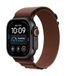 Apple Watch Ultra 4 49 mm Noir Titane Noir Alpine Bordeaux S