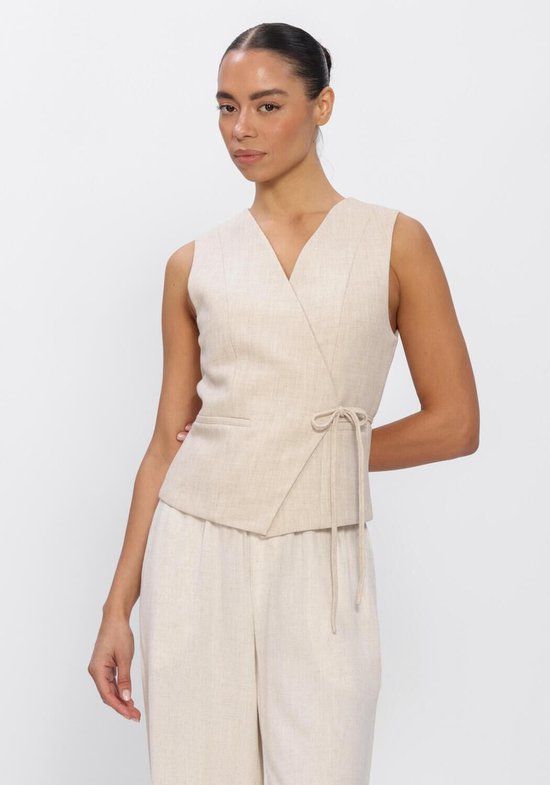 GRACE & MILA Blazers Dames - Ecru - Maat XL