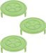 Greenworks 3 pièces bobine couvercle coupe-herbe bobines de remplacement capuchon pour coupe-herbe 40V