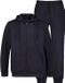 JP 1880 - Heren - Joggingpak loungewear 2-delig hoodie-jack en broek - Donkermarine - Maat 6XL