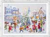 Magic Needle 100-250 ZW kort voor Kerstmis kruissteekset met telpatroon Zweigart Edition, katoen, meerkleurig, 46x31cm