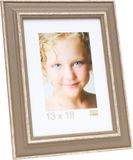 Deknudt Cadre photo beige avec accent naturel 15x20 S221F3