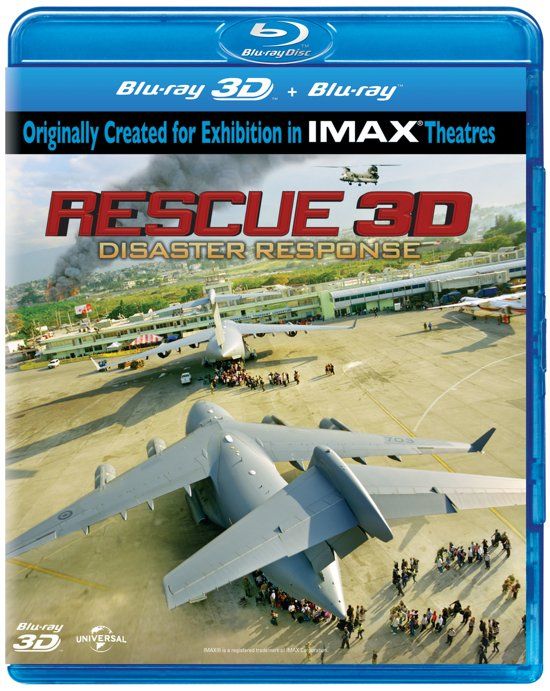 Rescue - Disaster Response (3D+2D Blu-ray) (IMAX)