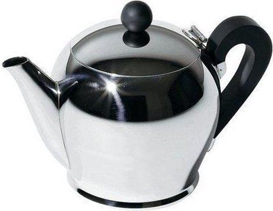 Alessi Officina Theepot - Zilvergrijs - 1.22 l